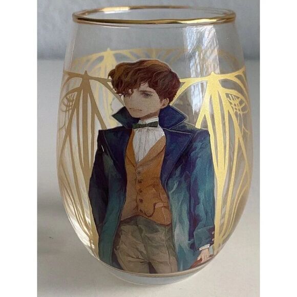 Fantastic Beasts Newt Scamander Wine Glass Warner Bro Studios Harry Potter NEW - Picture 1 of 10